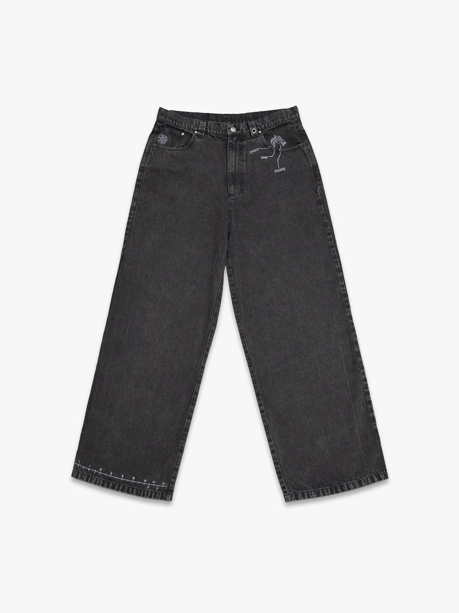 Atelier: Syntax | Jeans Washed Black – maezen