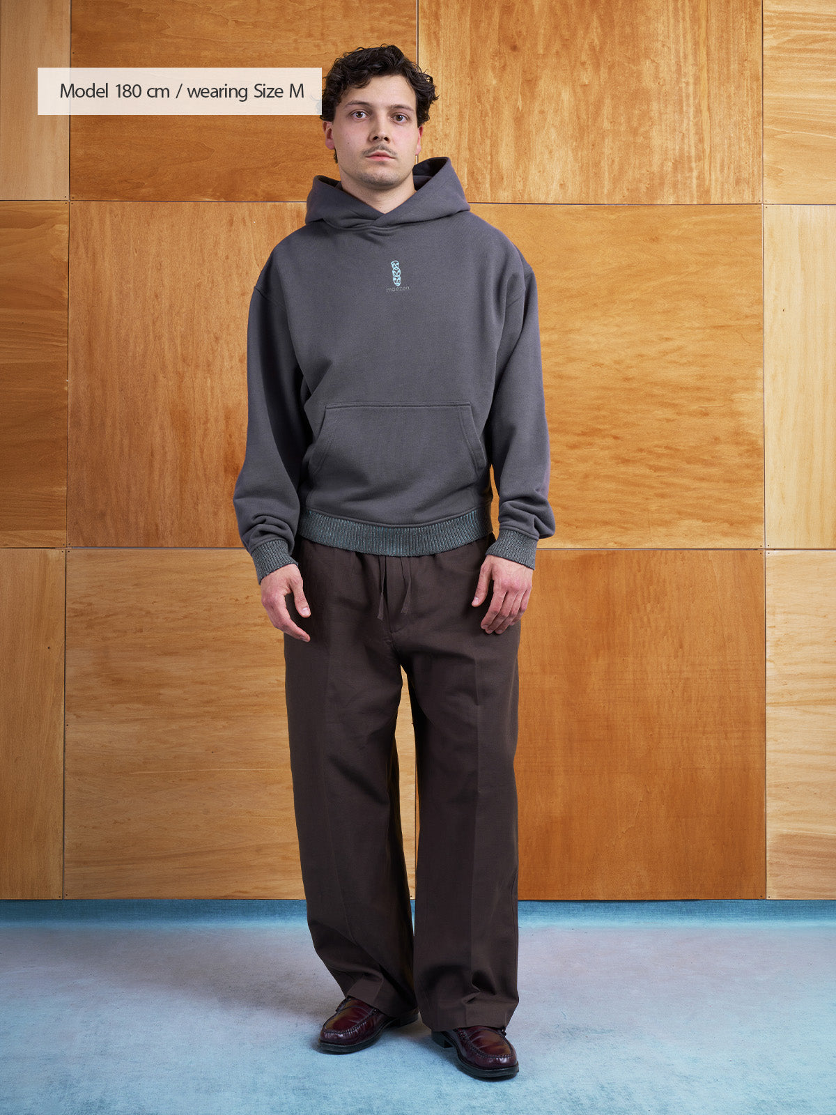 Imprint | Hoodie Anthracite – maezen
