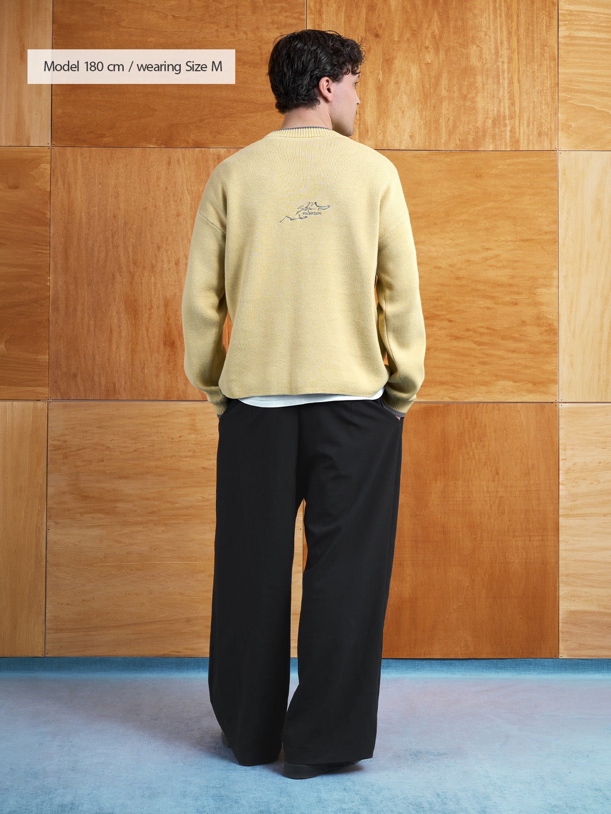 Ease | Knit Sweater Mustard – maezen