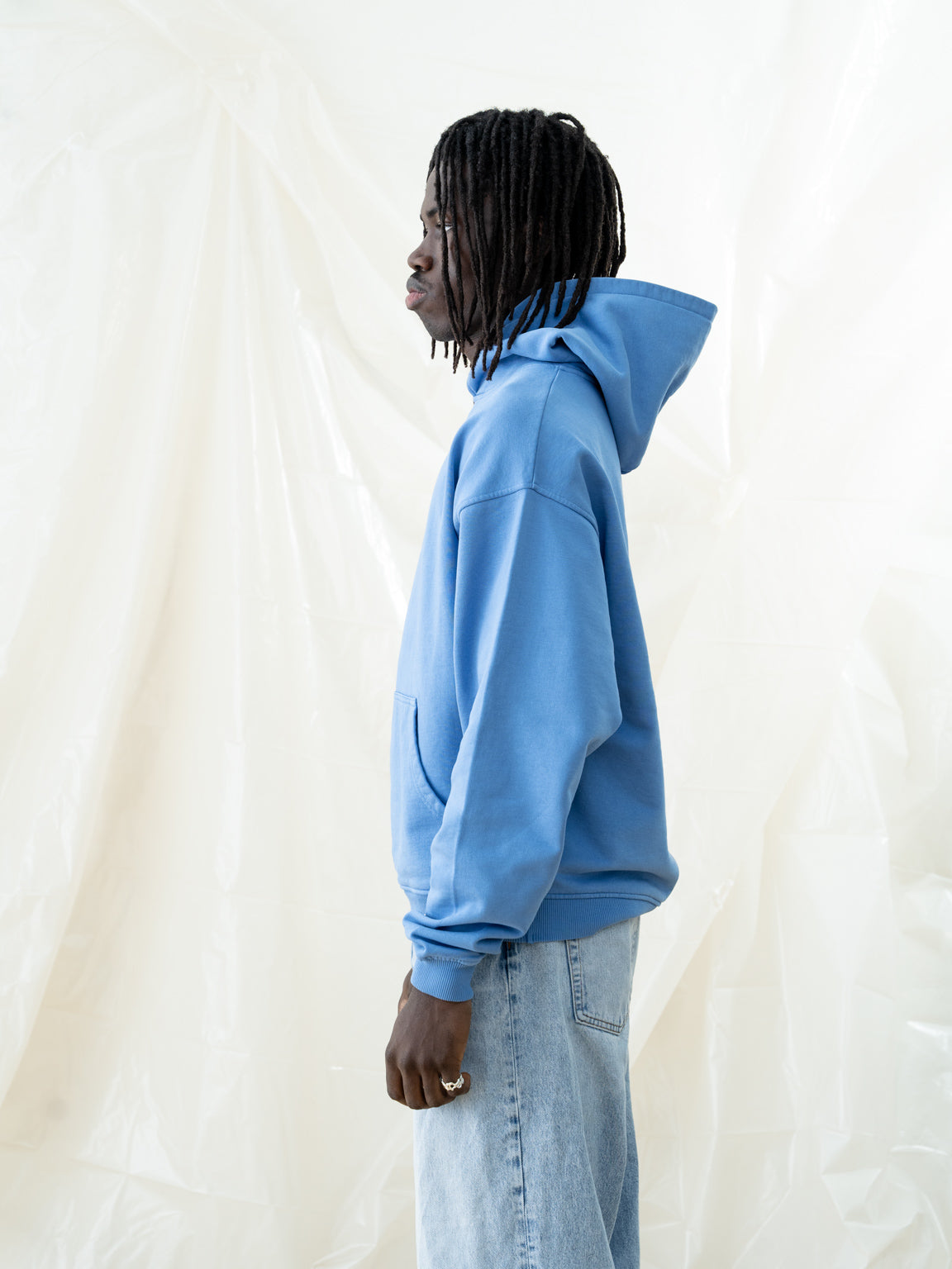 Intergalactic Voyage | Hoodie Vintage Blue – maezen