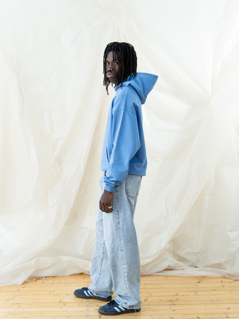 Intergalactic Voyage | Hoodie Vintage Blue - maezen