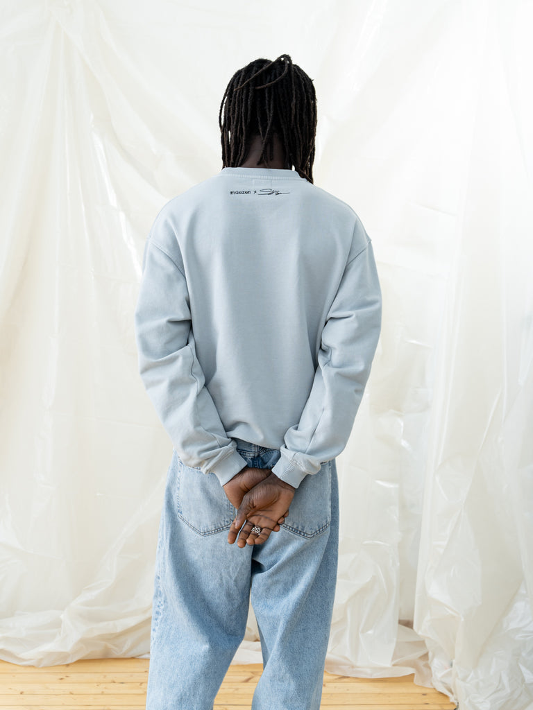 Into the Abyss | Sweater Vintage Grey - maezen