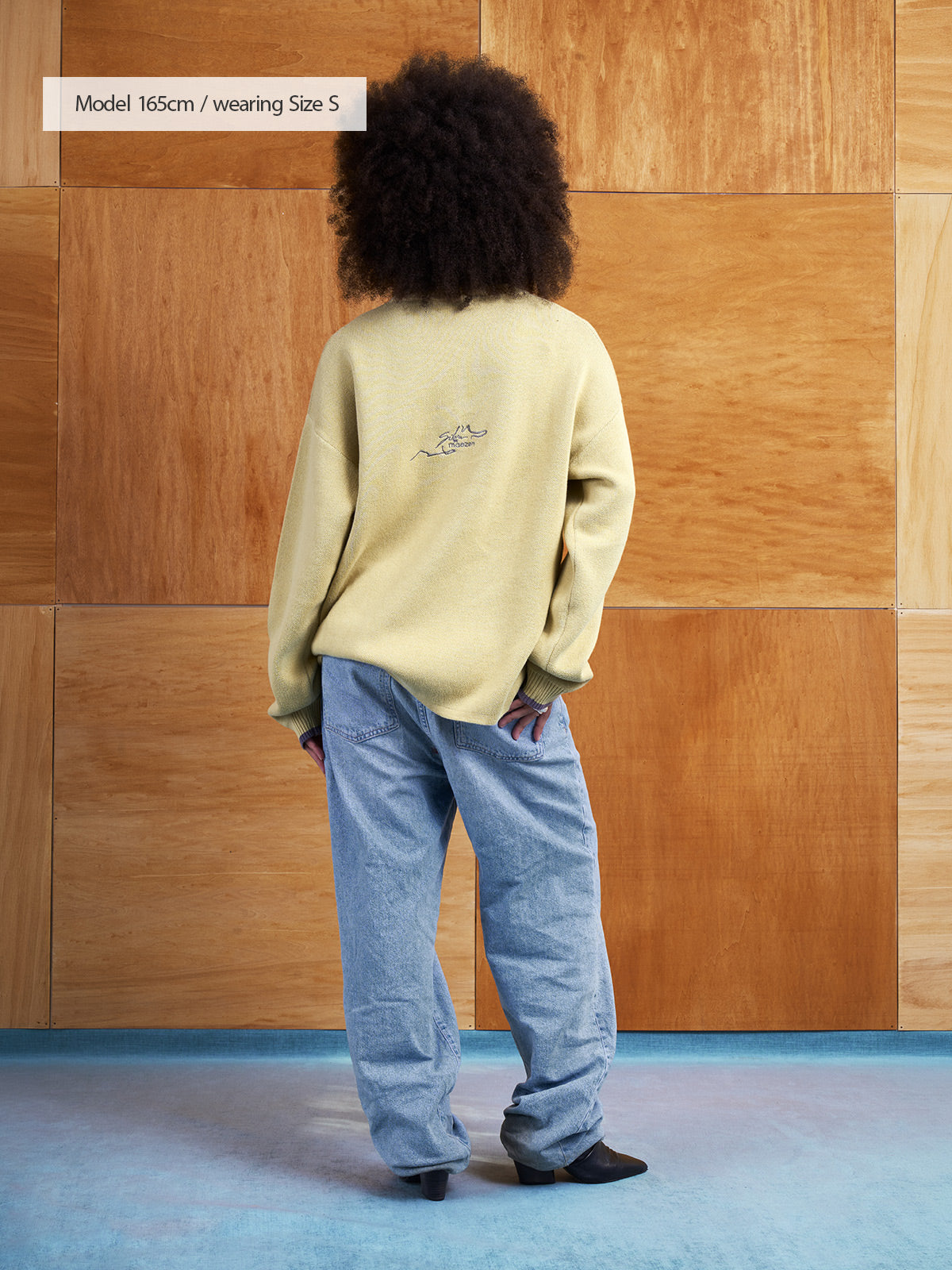 Ease | Knit Sweater Mustard – maezen