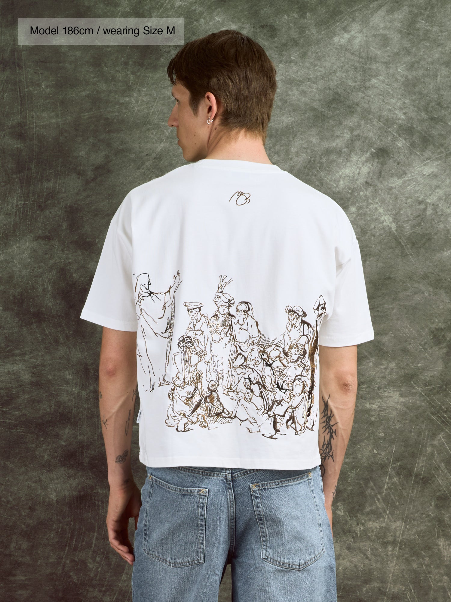A Masters Study | T-Shirt White – maezen