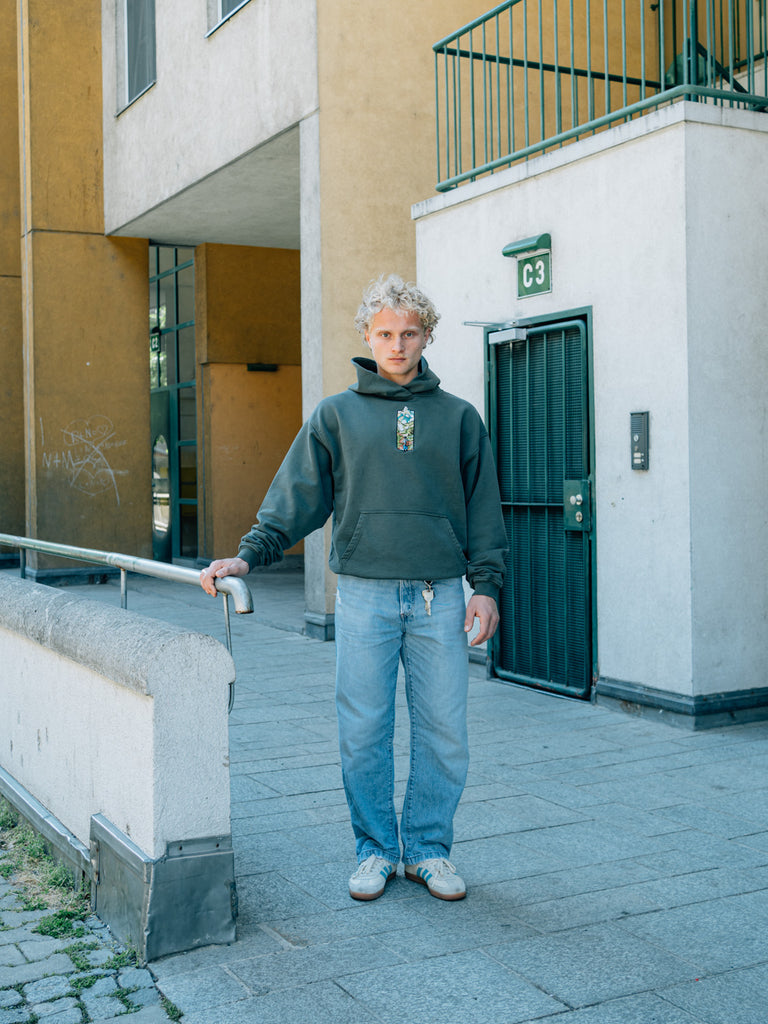 Annapurna | Hoodie Washed Green - maezen