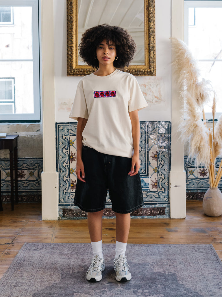 Interconnections | T-Shirt Natural Raw - maezen