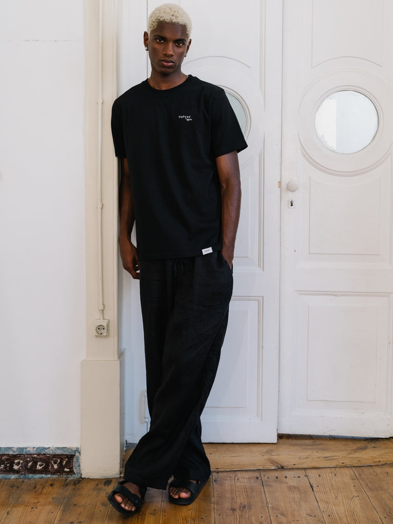 When you cross my mind | T-Shirt Black - maezen