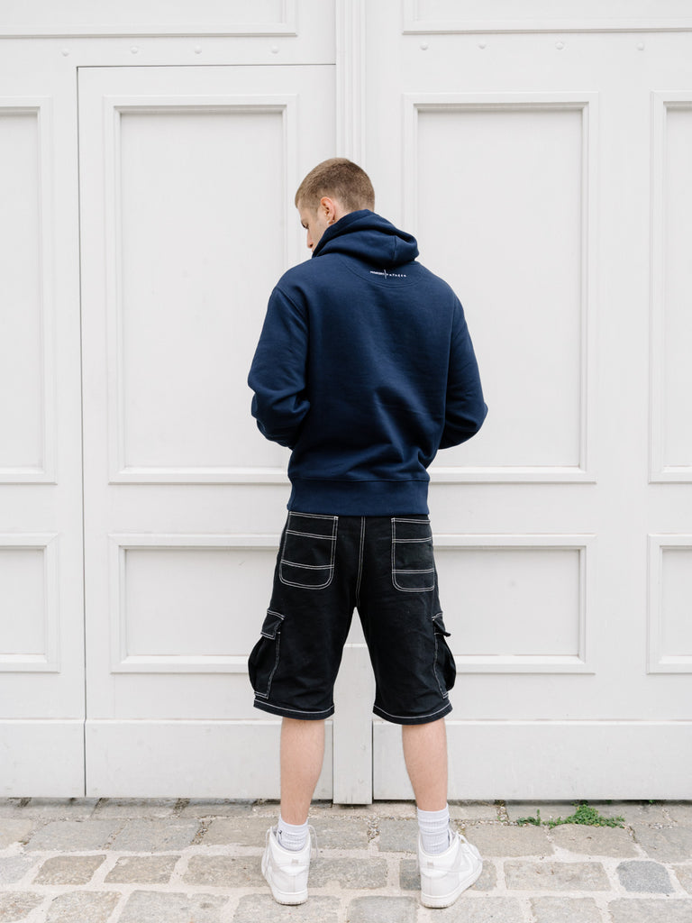 Voyage | Hoodie French Navy - maezen