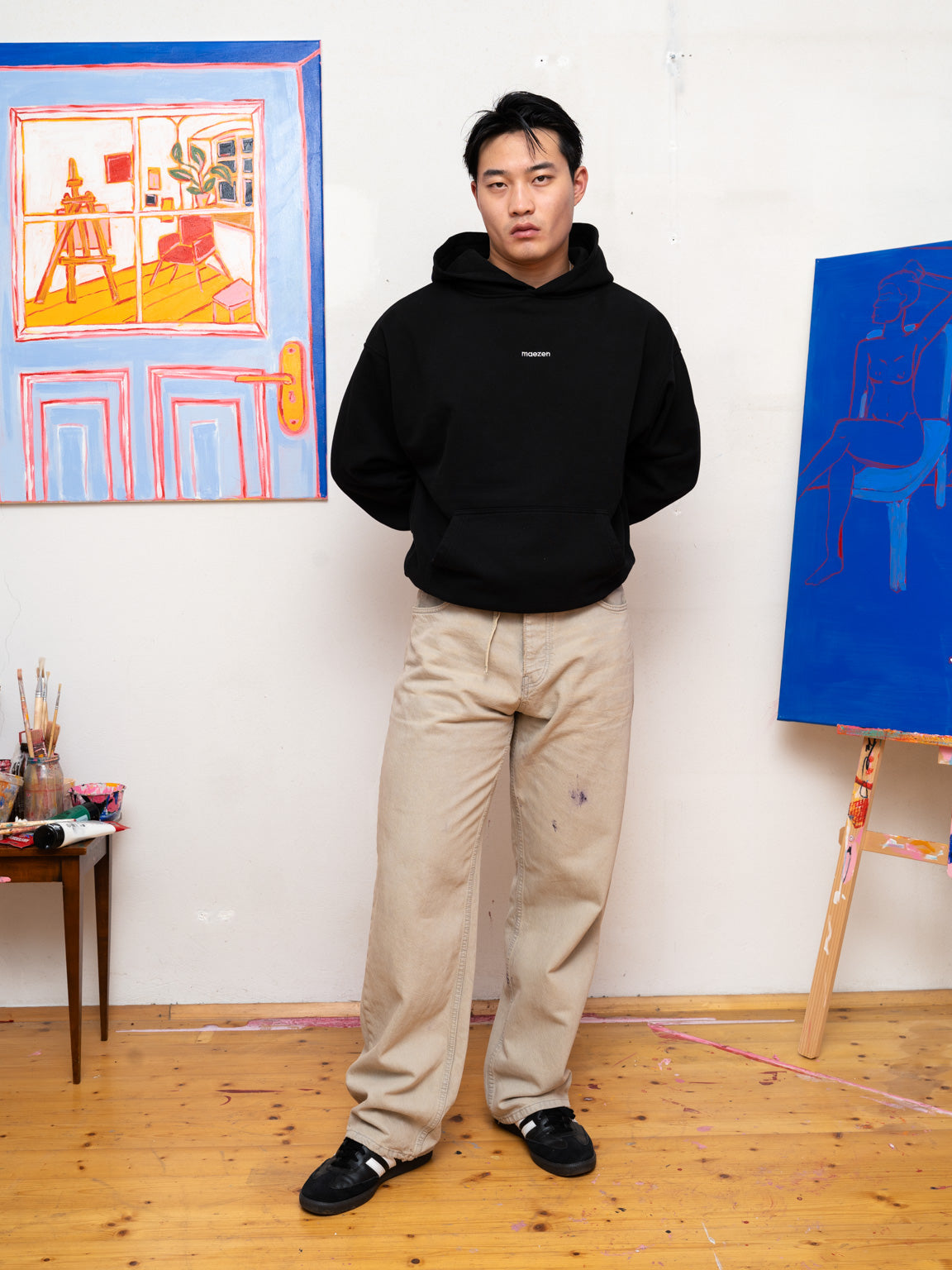 Me Time | Hoodie Black – maezen