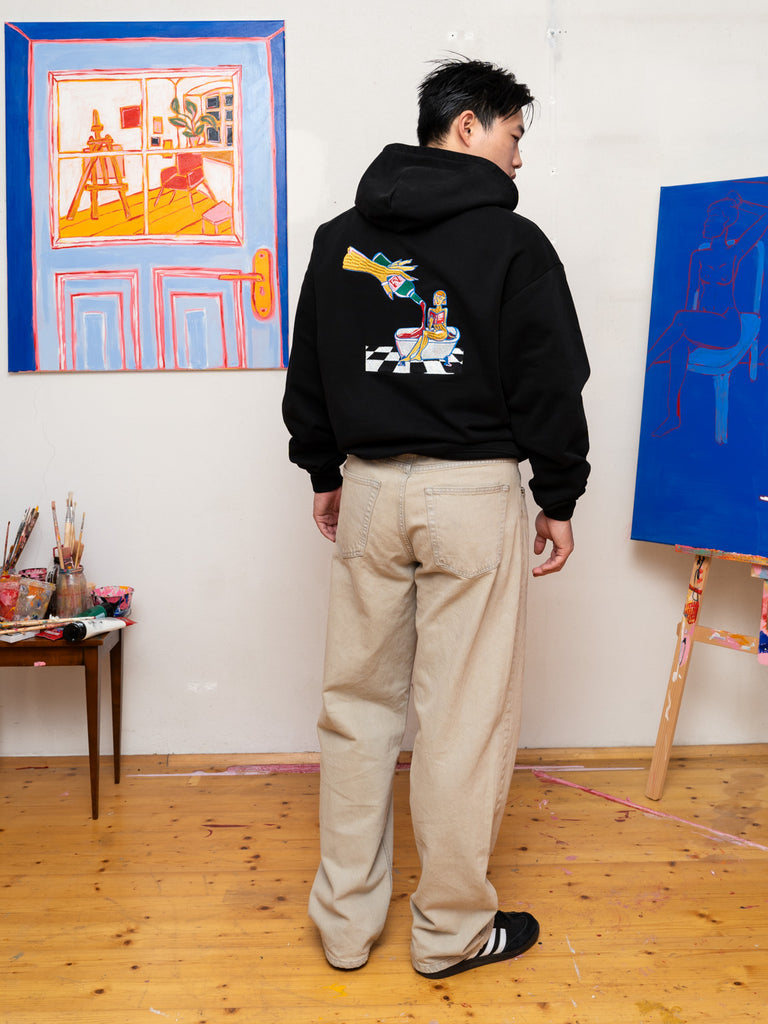 Me Time | Hoodie Black - maezen