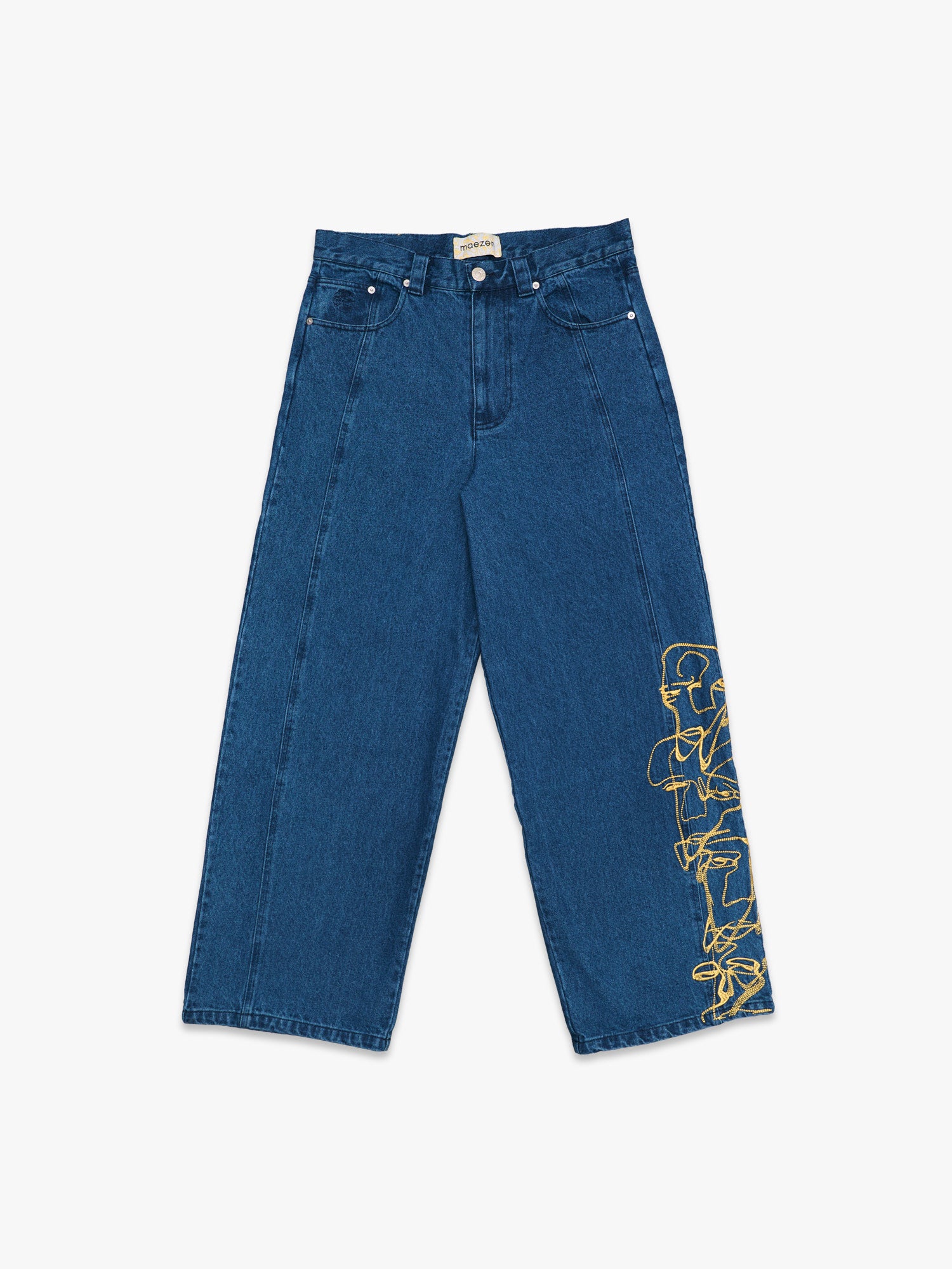 Moving | Jeans Washed Blue – maezen