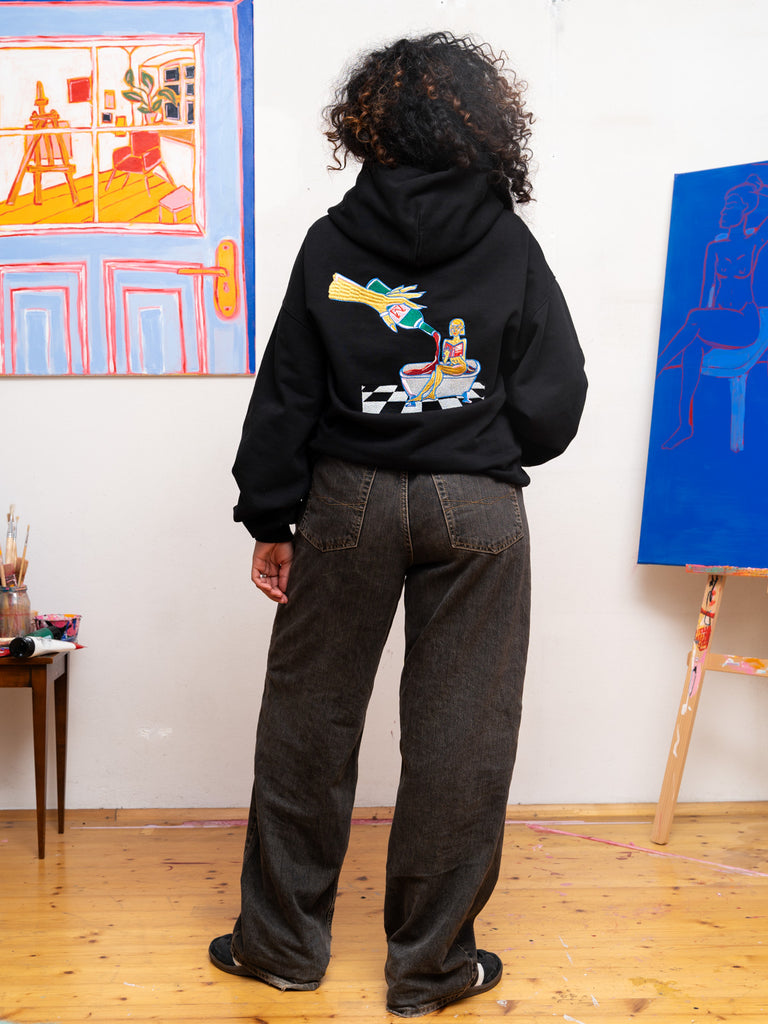 Me Time | Hoodie Black - maezen