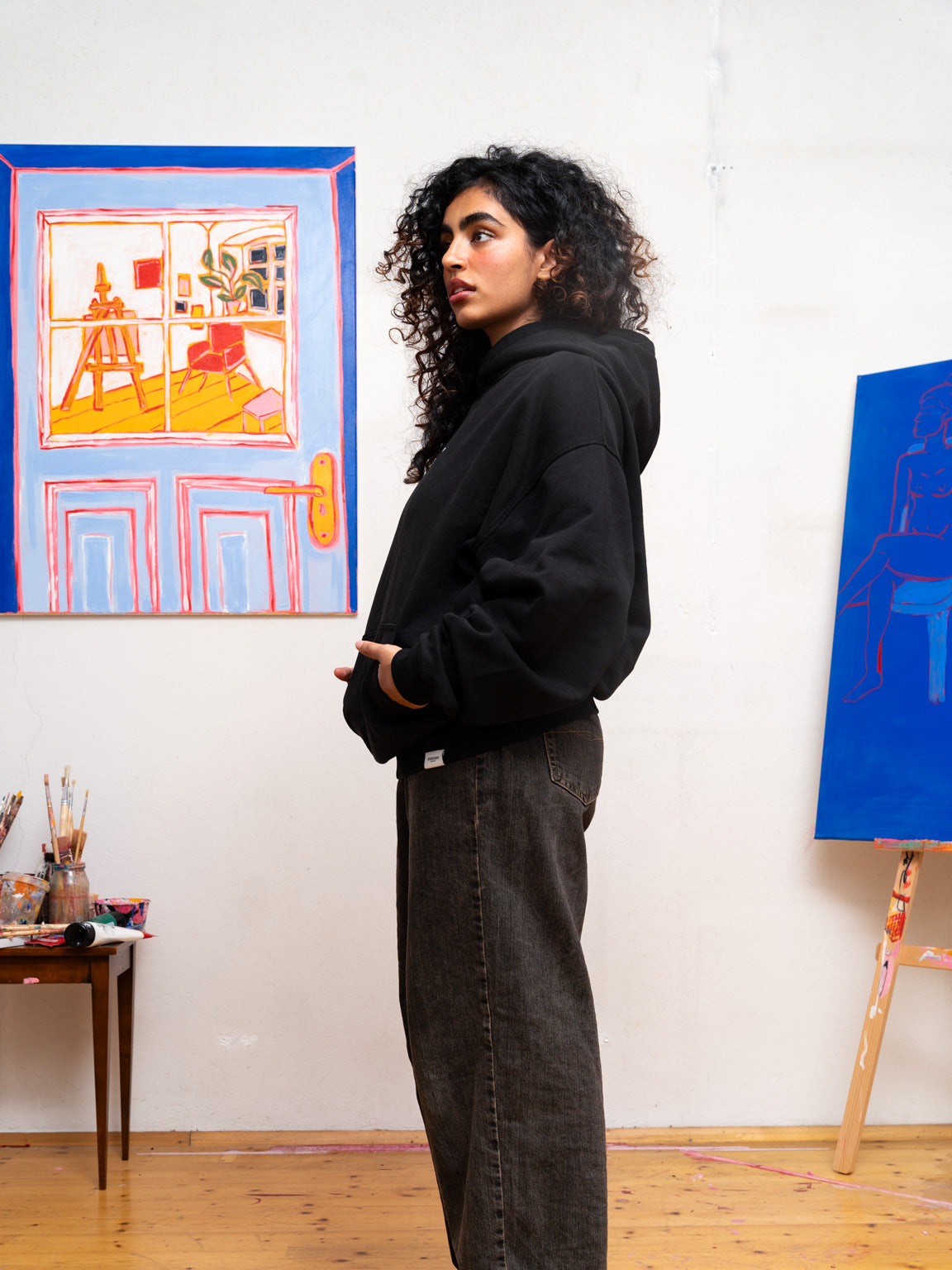 Me Time | Hoodie Black – maezen