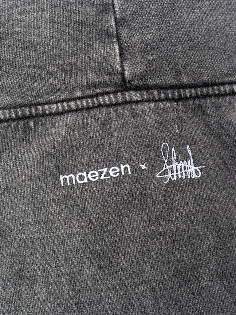 My Fav Wine | Hoodie Stone Grey - maezen