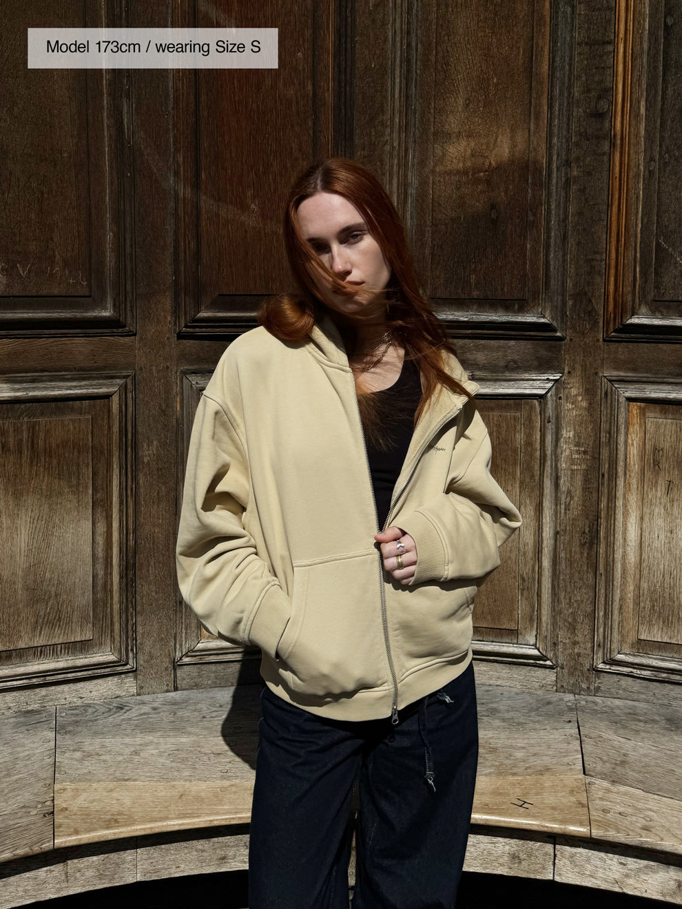 Children of Lions | Zip-Hoodie Sand – maezen