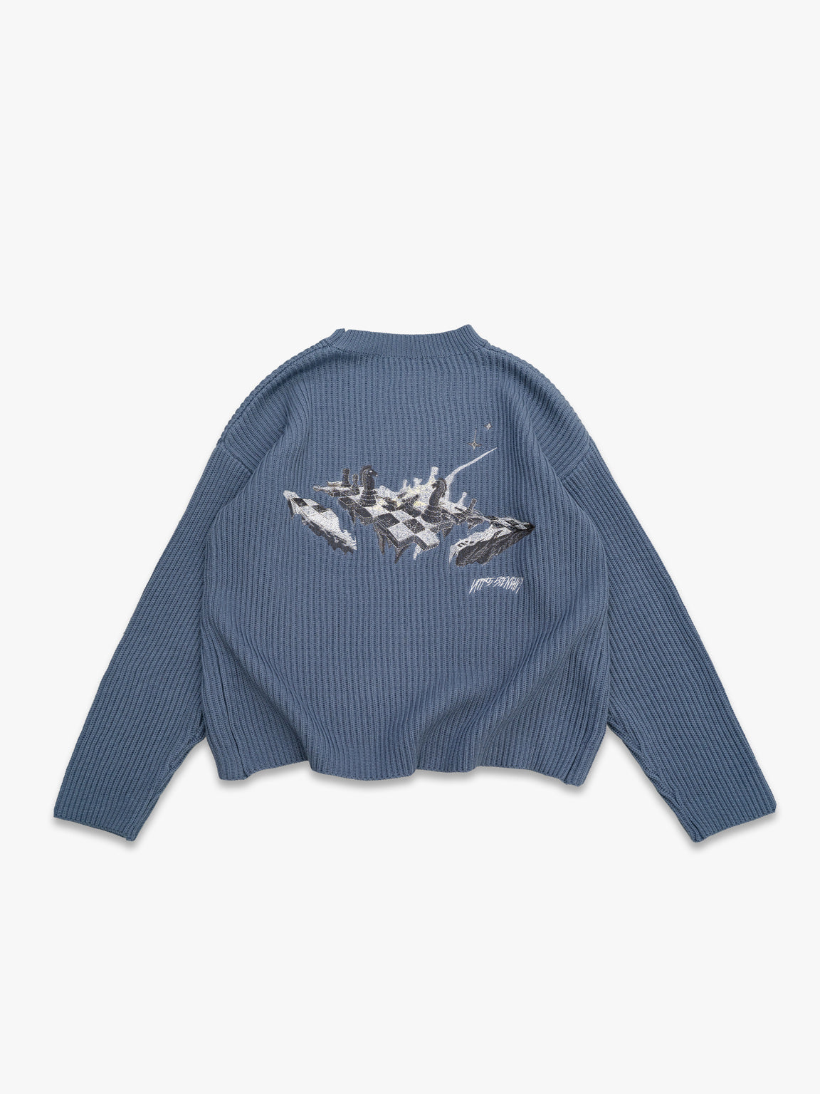 Broken Game | Knit Sweater Antracite – maezen