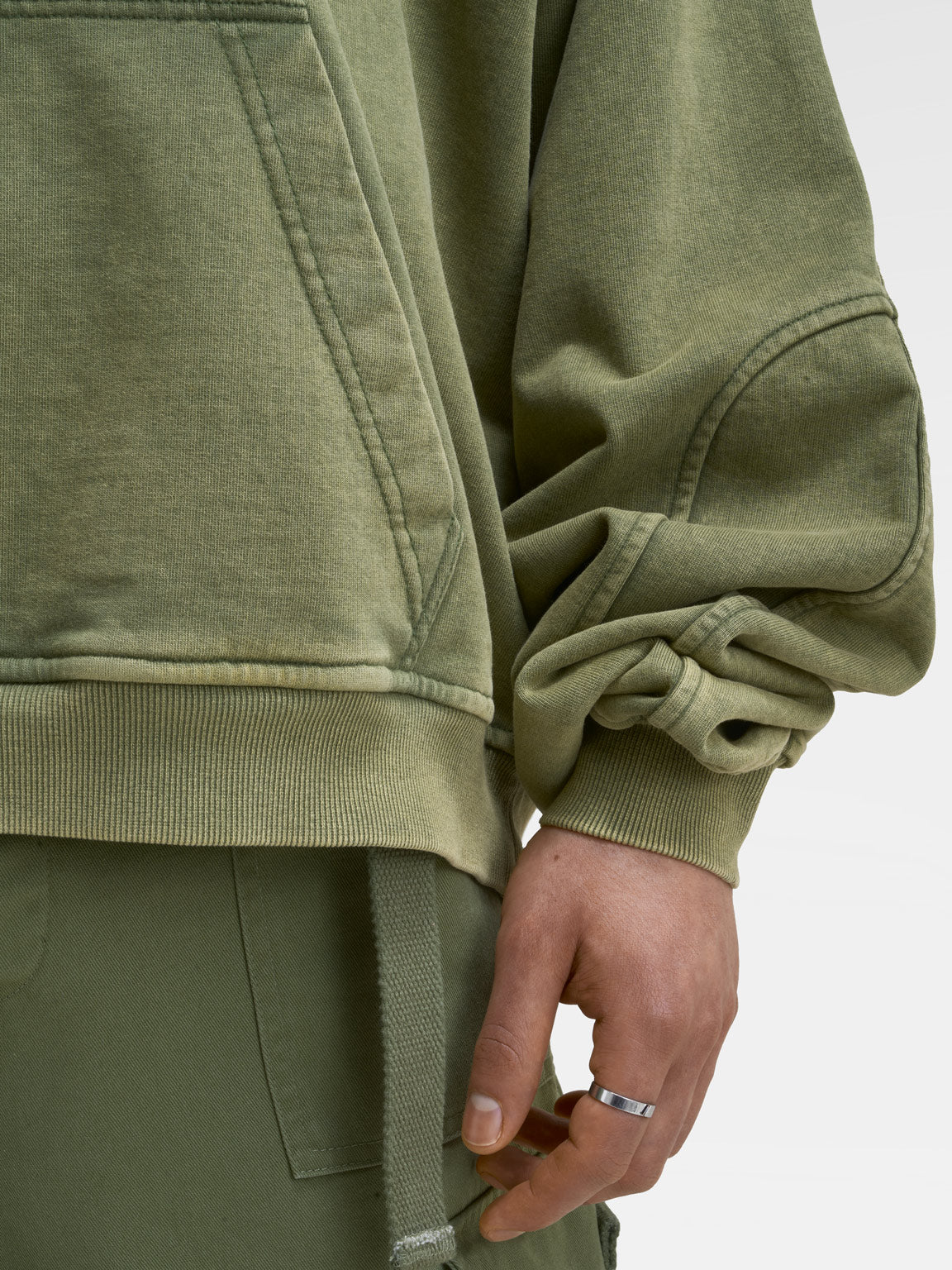 高河ゆん MIND SIZE マインド・サイズ LP Moss | Hoodie Green – maezen