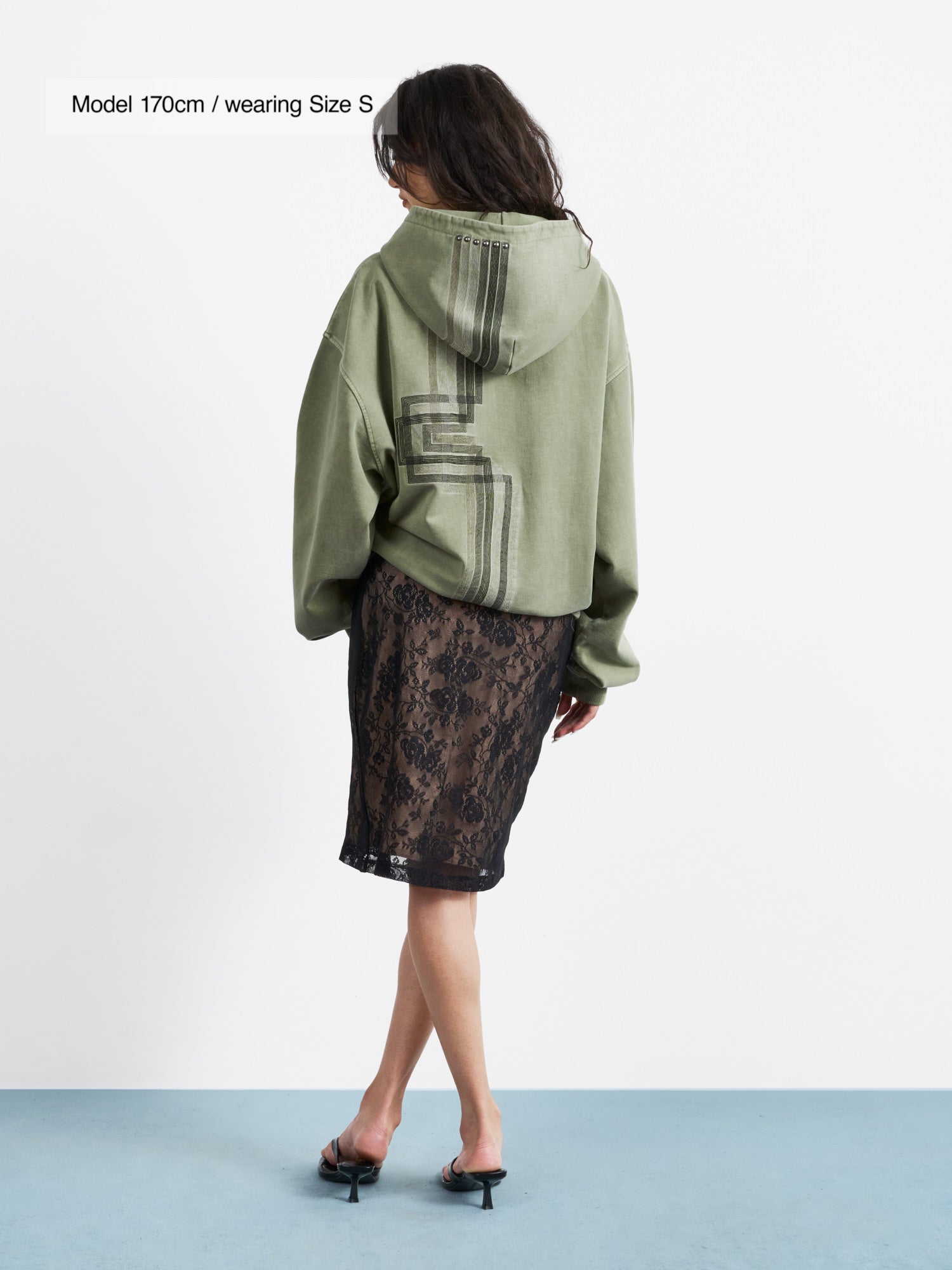 Virdi | Hoodie Washed Green – maezen