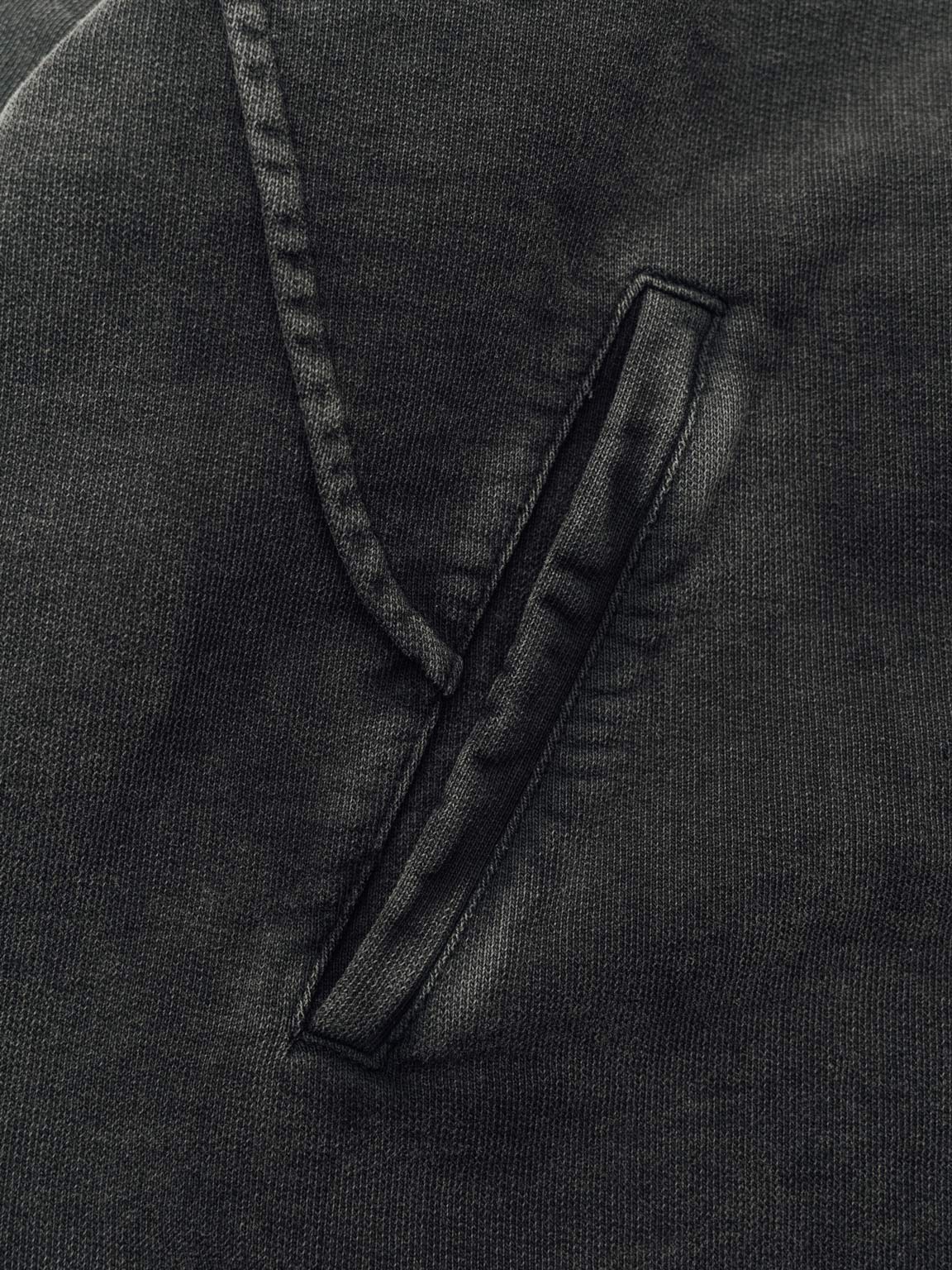 Tau | Zip-Hoodie Stone Grey – maezen