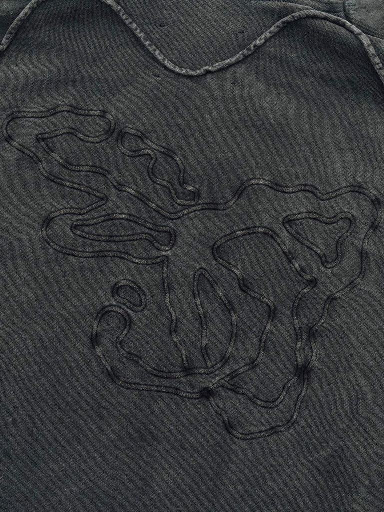 Tau | Zip-Hoodie Stone Grey - maezen