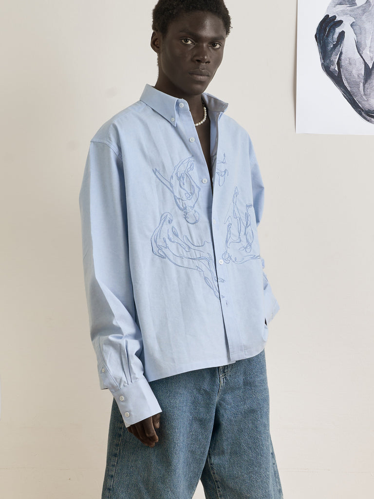 Unveil | Shirt Light Blue - maezen