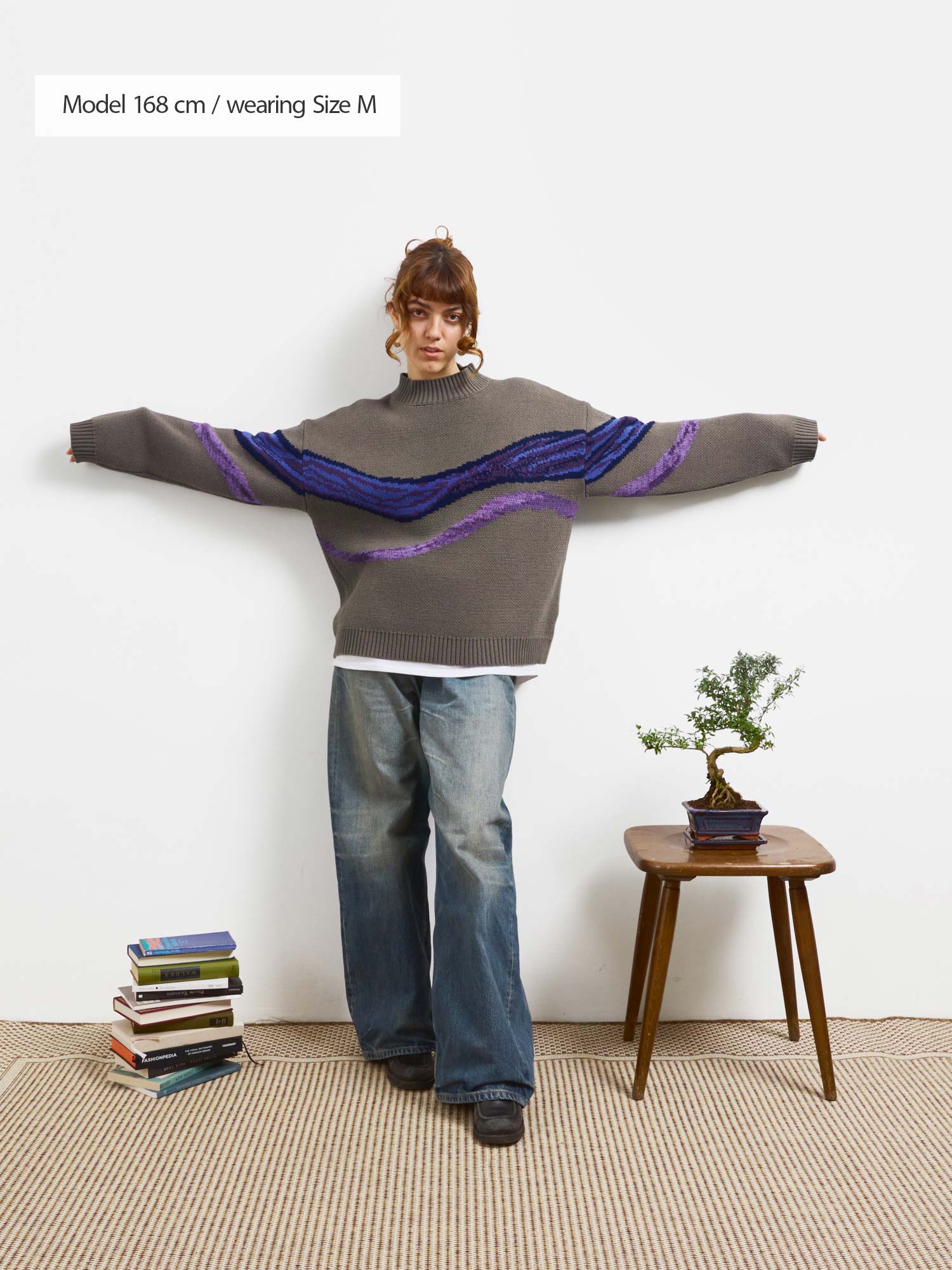 Cohesion | Knit Sweater Brown – maezen