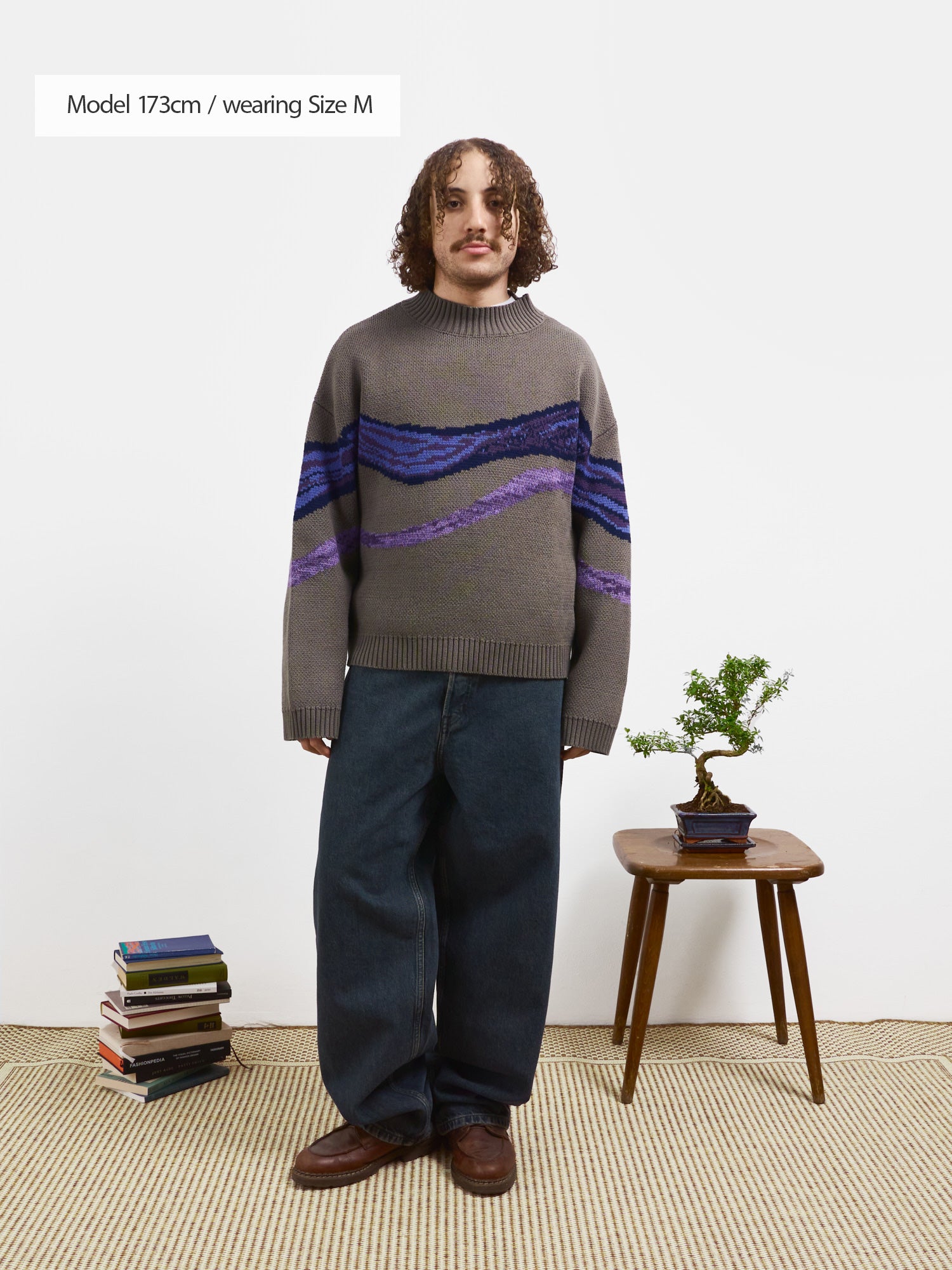 Cohesion | Knit Sweater Brown – maezen
