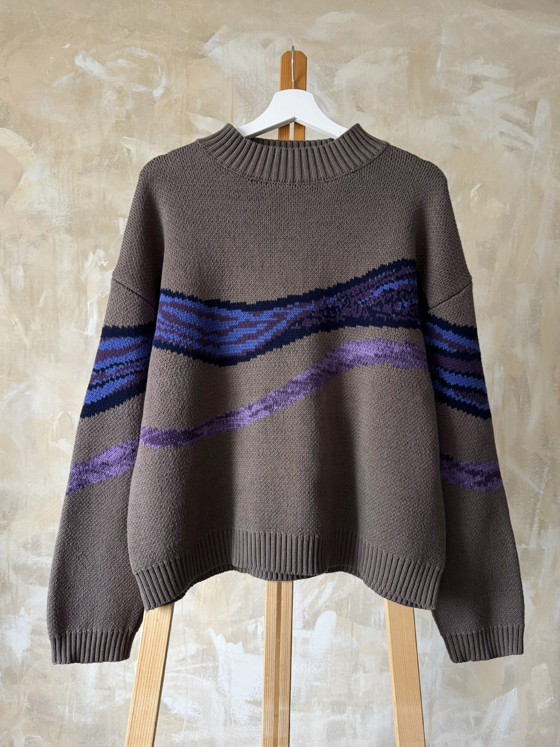 Cohesion | Knit Sweater Brown – maezen