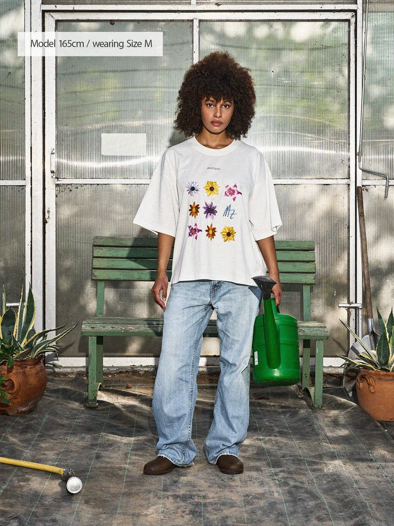 Choose your Flower | T-Shirt Off-White - maezen