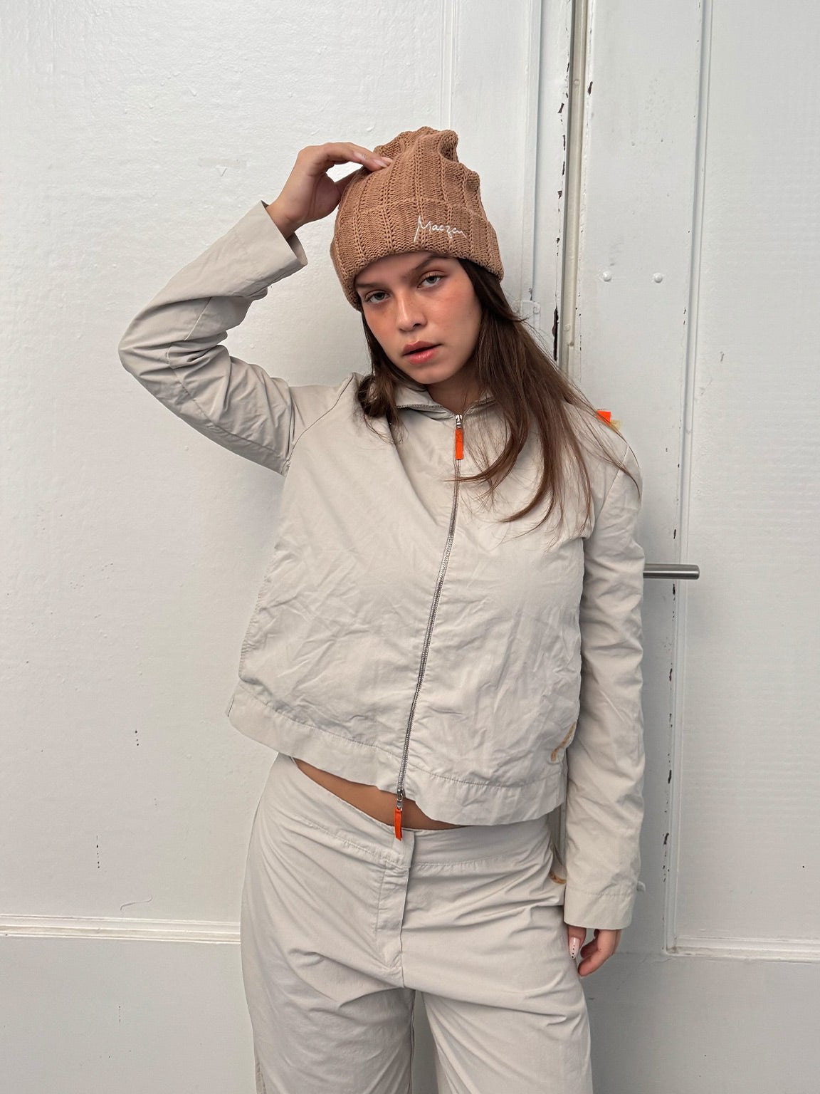 maezen x Haojing | Beanie Light Brown