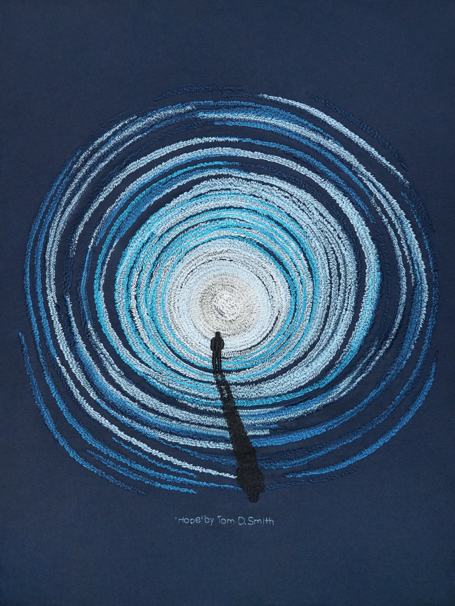 Hope | Hoodie Washed Navy – maezen