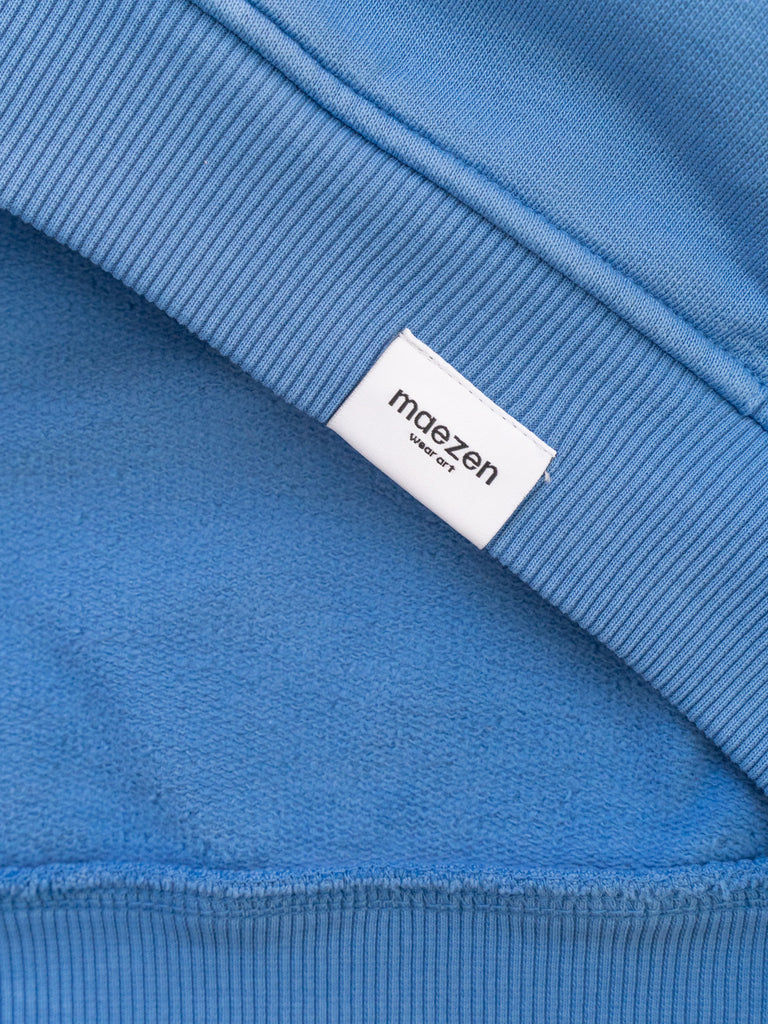 Intergalactic Voyage | Hoodie Vintage Blue - maezen