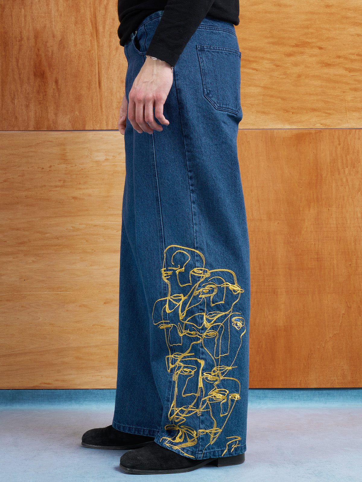 Moving | Jeans Washed Blue – maezen