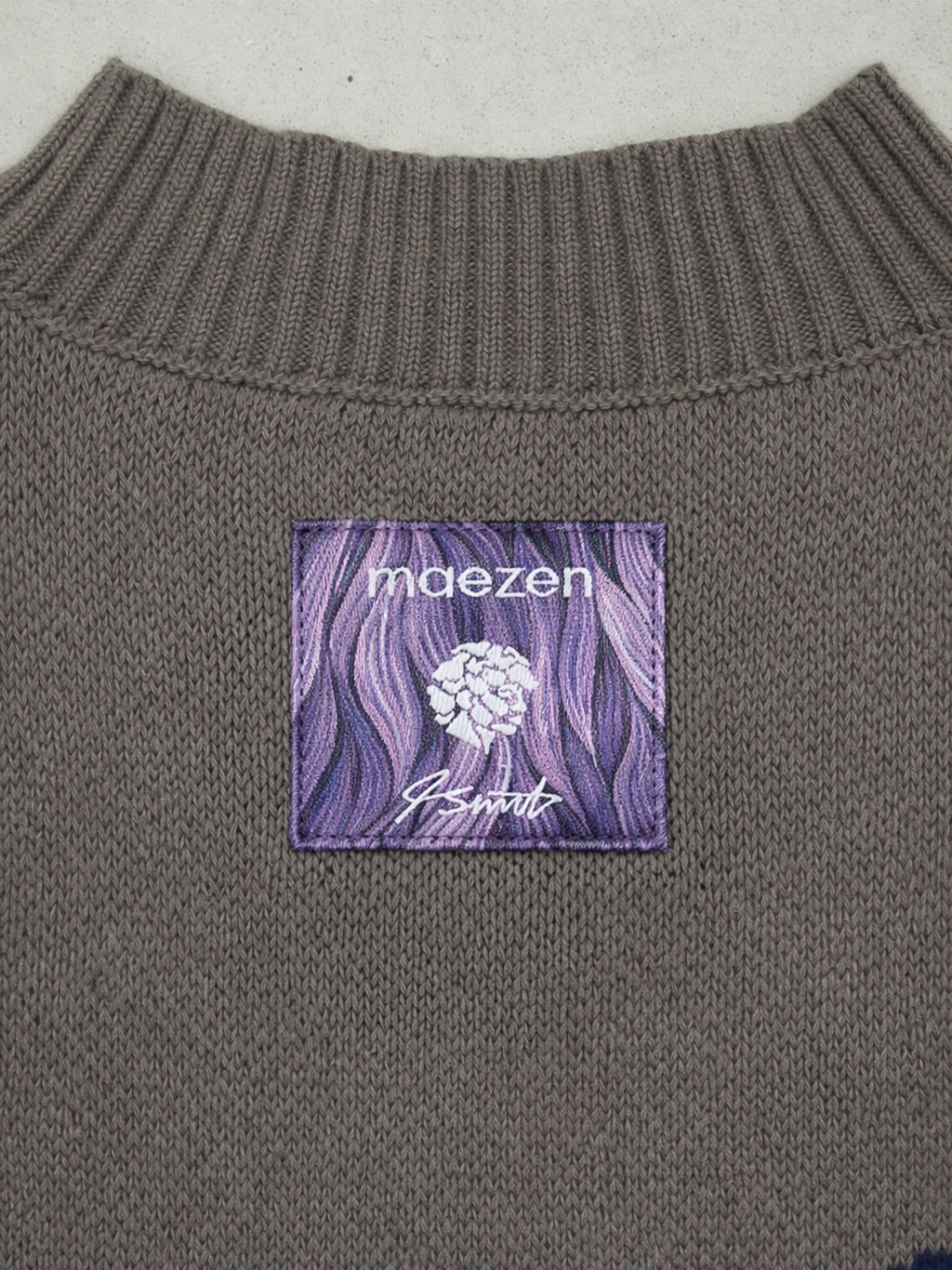 Cohesion | Knit Sweater Brown – maezen