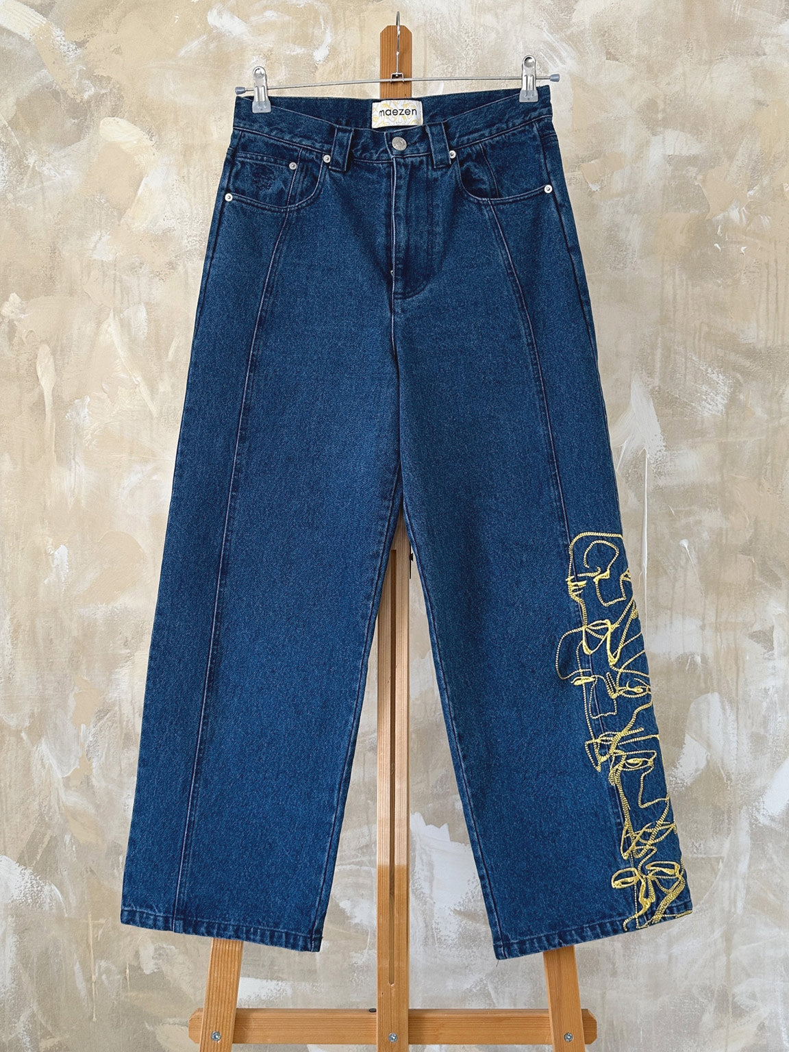 Moving | Jeans Washed Blue – maezen