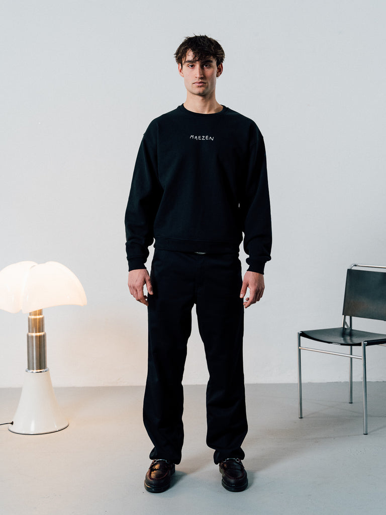 Pearl | Sweater Black - maezen