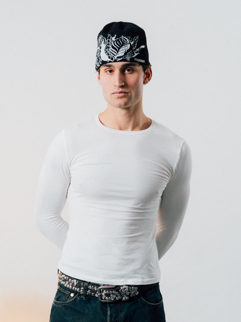 Aglaonema | Beanie Black & White - maezen