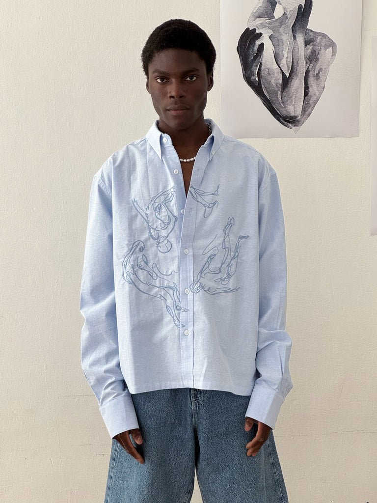 Unveil | Shirt Light Blue - maezen