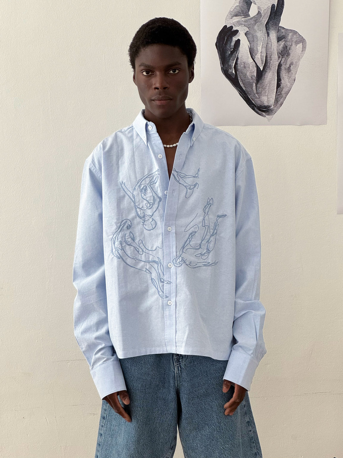 Unveil | Shirt Light Blue – maezen