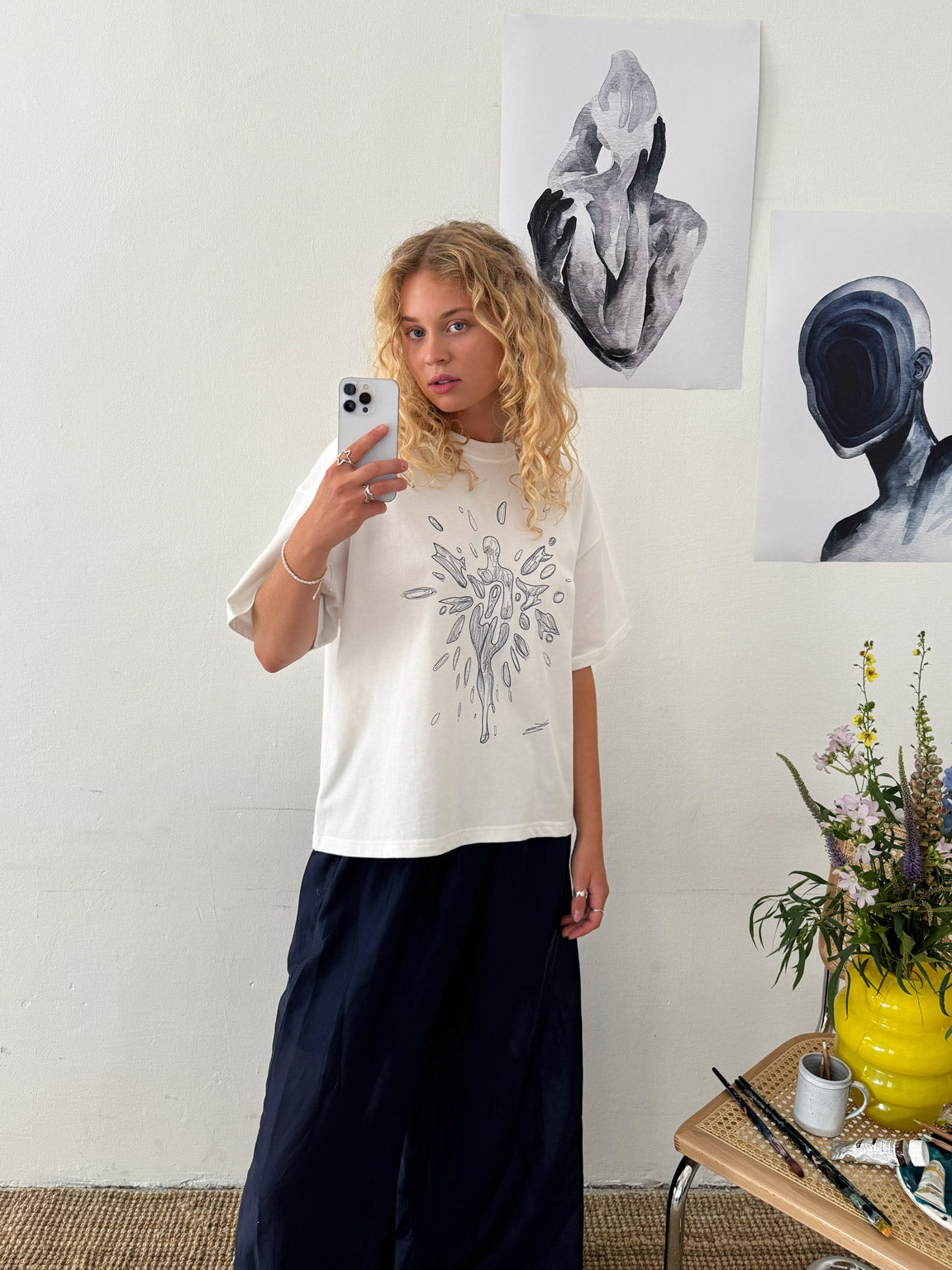 【Lサイズ】ORB TEASER TEE / OFF WHITE チ。 Lサイズ】ORB TEASER TEE / OFF WHITE チ。 vaultroom × チ。 ORB