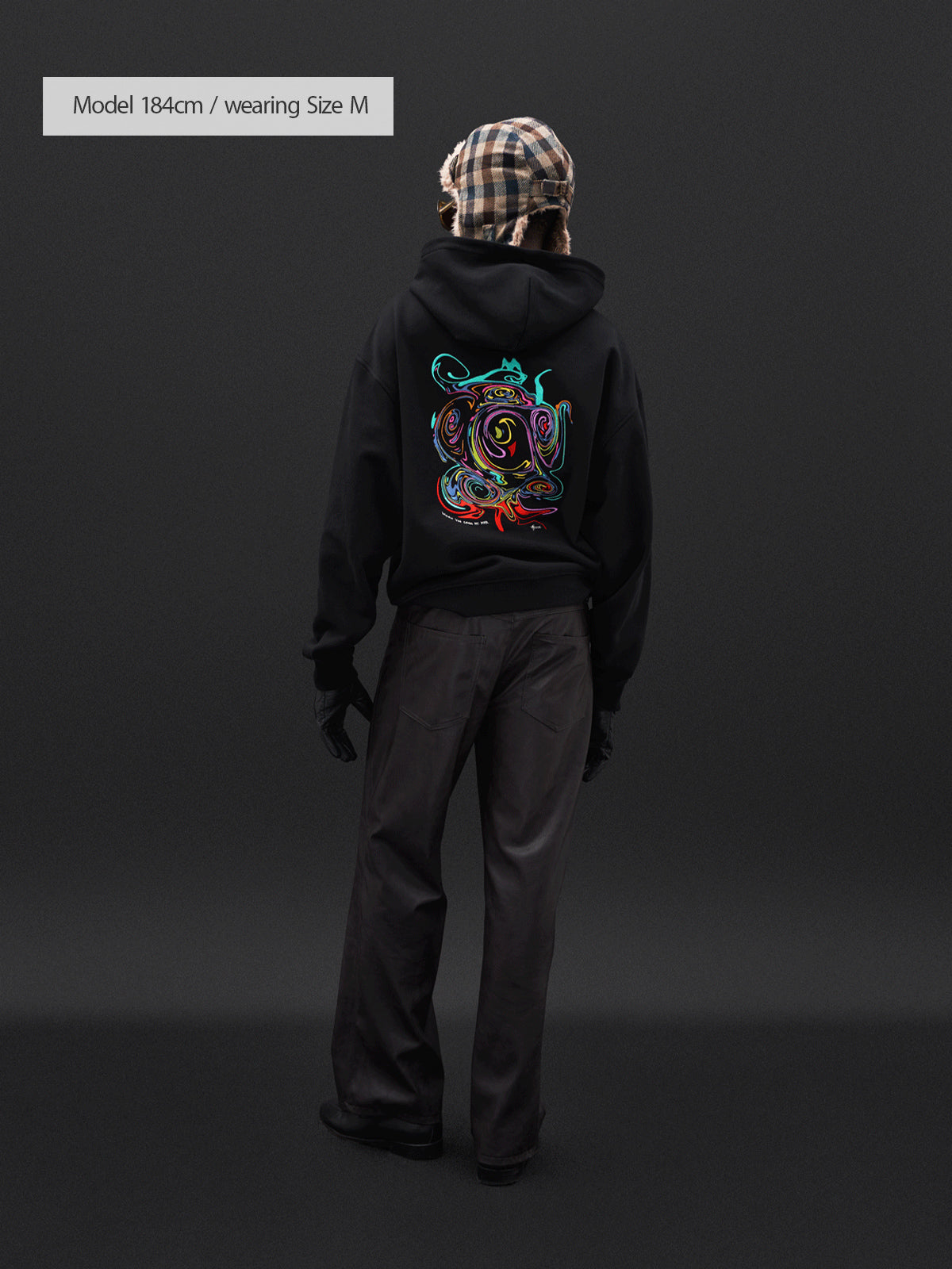 When you cross my mind #2 | Hoodie Black – maezen