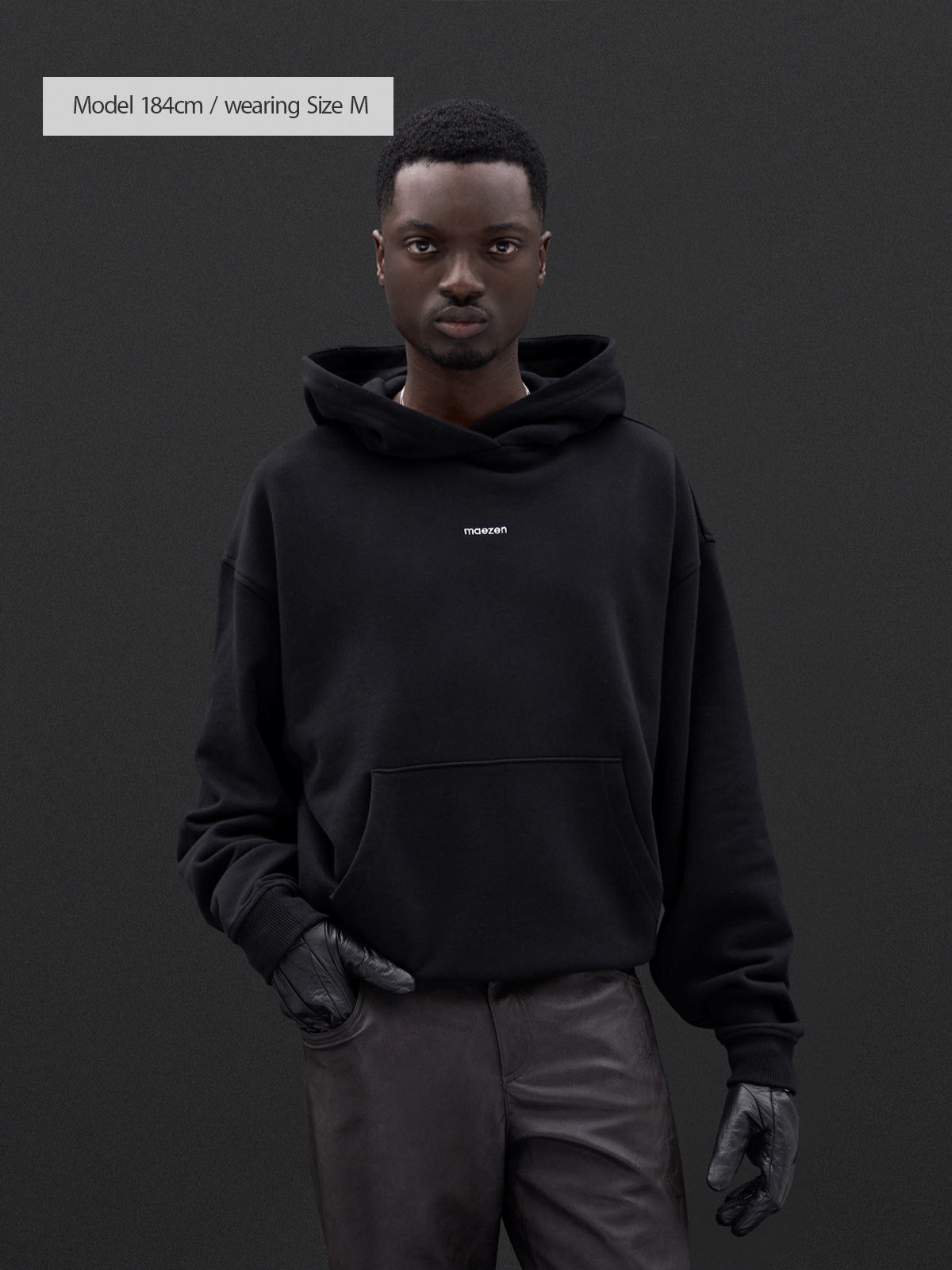 When you cross my mind #2 | Hoodie Black – maezen