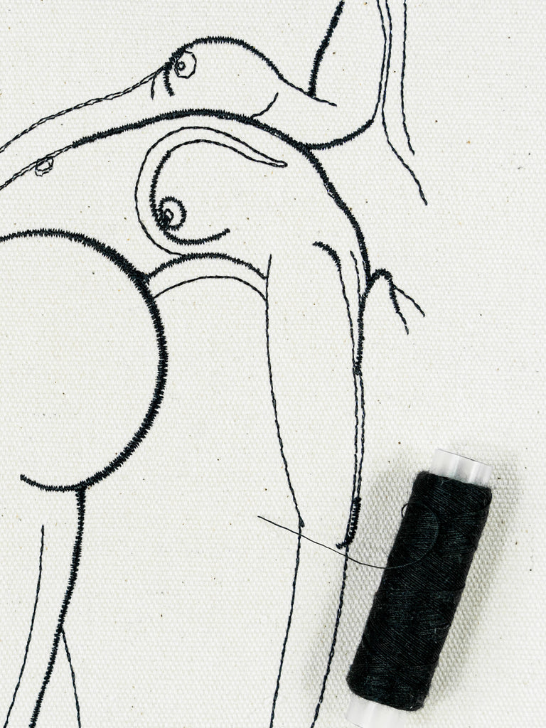 Worn Out - Feet First | Tote Bag Natural Raw - maezen