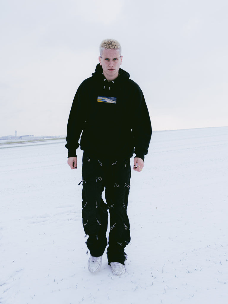 Midnight Fall | Hoodie Black - maezen