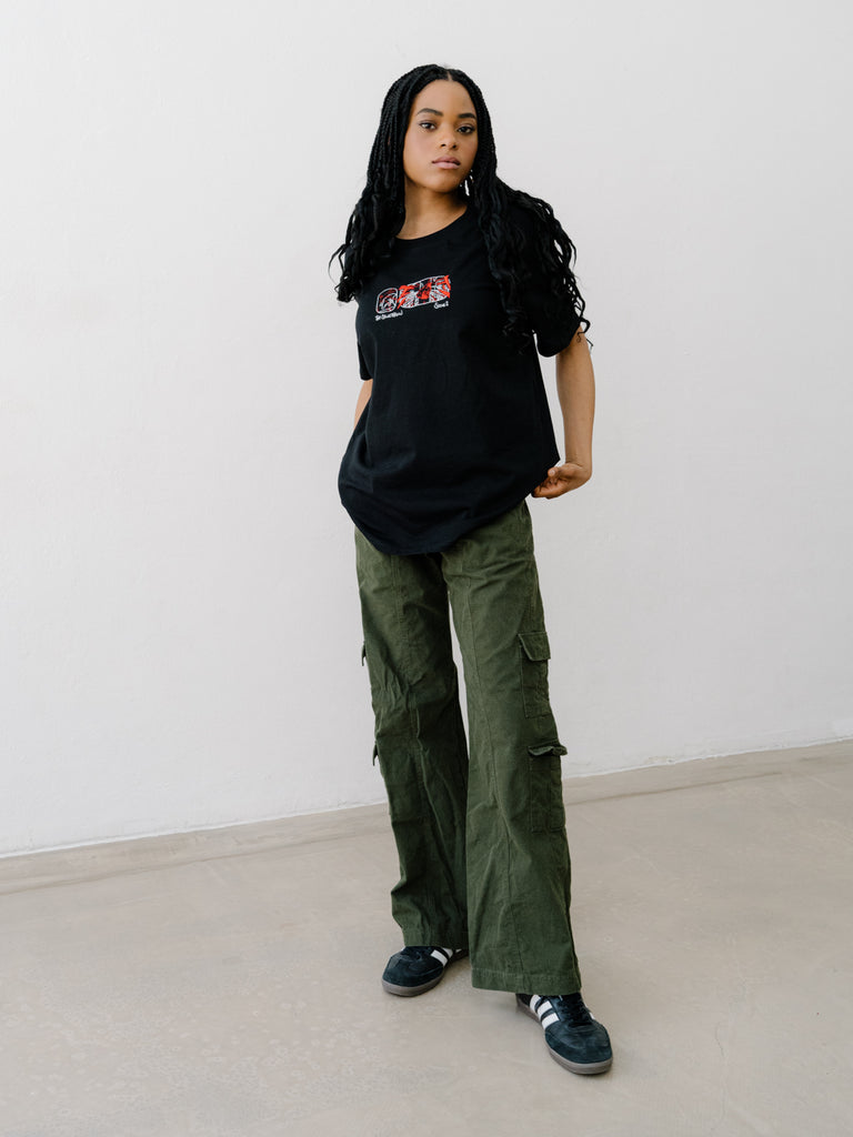 The Stonethrow | T-Shirt Black - maezen