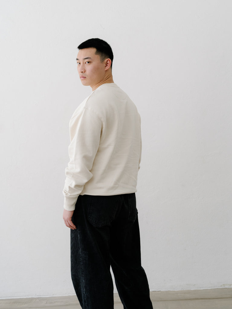 The Stare | Sweater Natural Raw - maezen