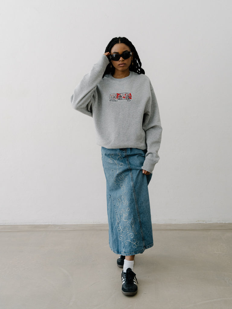 The Stonethrow | Sweater Grey - maezen