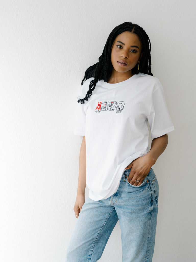 The Hit | T-Shirt White - maezen
