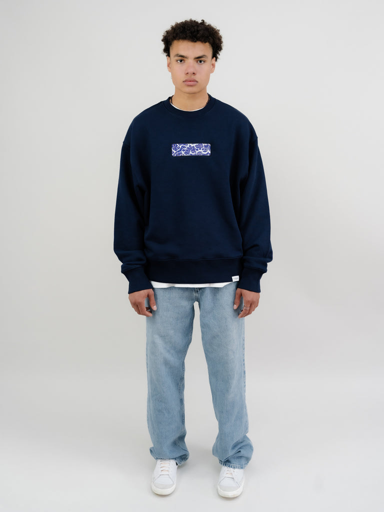 Printemps | Sweater Navy Blue - maezen