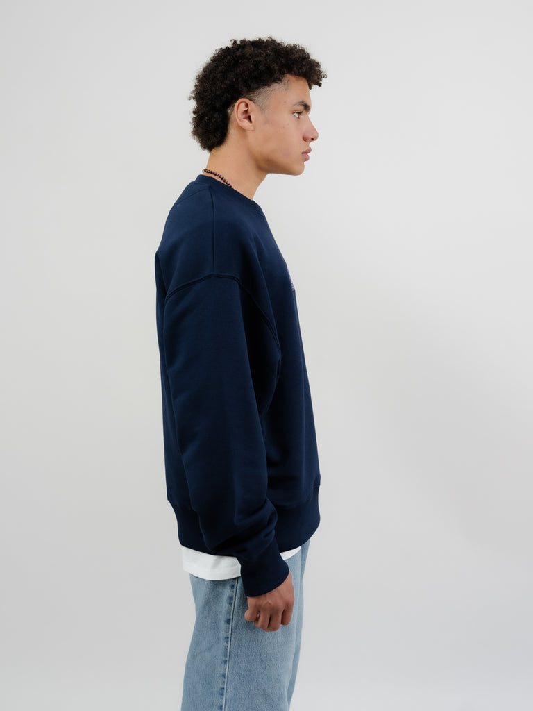 Printemps | Sweater Navy Blue - maezen